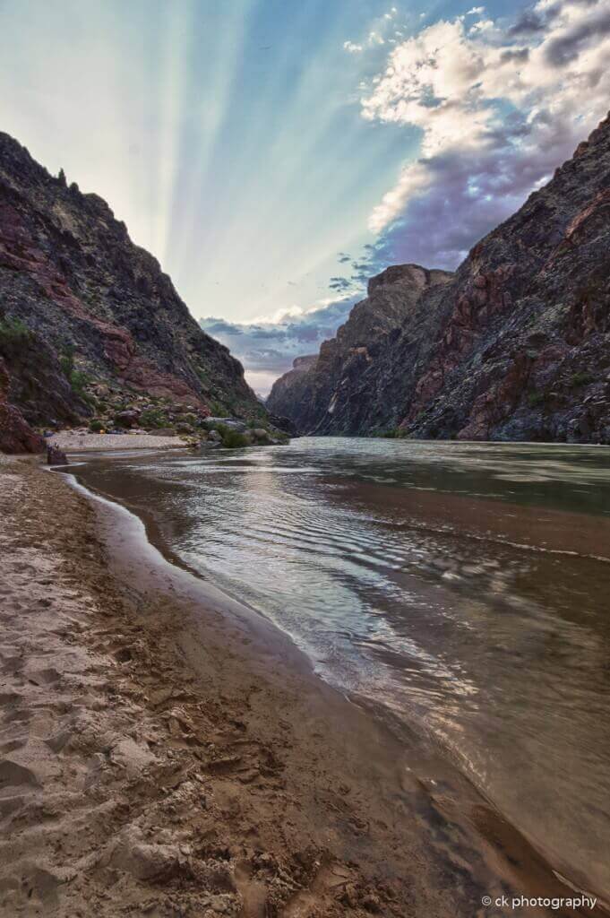 Grand Canyon Sunset Sunset in a Grand Canyon Camp