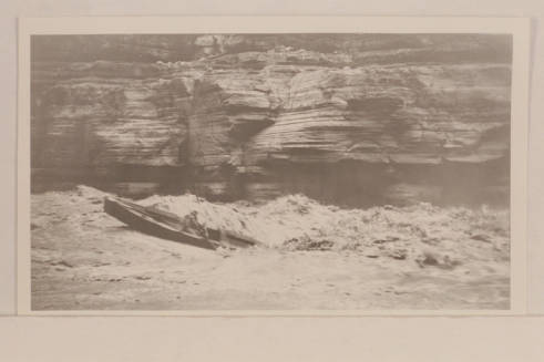 Emery Kolb runs Upset Rapid in Grand Canyon on 1923 Birdseye Expedition.